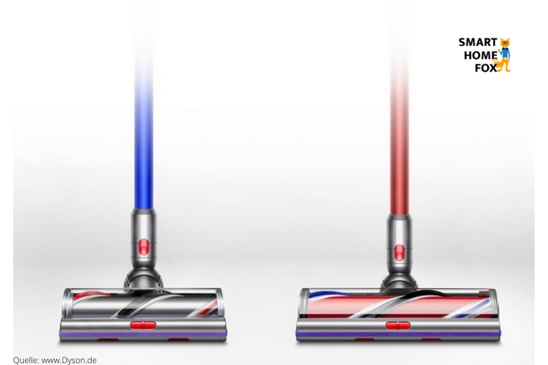 Dyson V11 Outsize Torque-Drive nickel and Torque-Drive-XL side by side